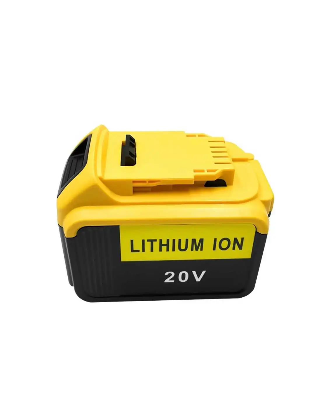 Vanttech Lot de 2 batteries de rechange lithium-ion DCB200 5 Ah 20 V max XR pour DEWALT 18 V DCB184 DCB200 DCB182 DCB180 DCB181 DCB182 DCB201 pour batterie DeWalt