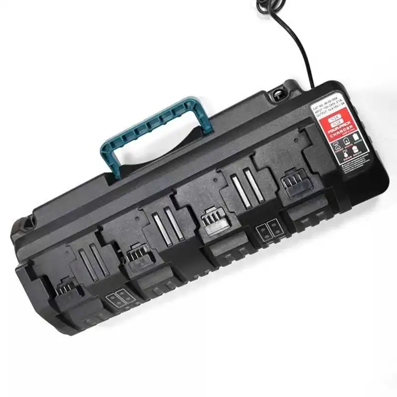 For Milwaukee 4-port Charger N14 N18 14.4V-18V 3A Rapid Li-Ion Battery Charger M18 48-11-1815 48-11-1828 48-11-2401 48-11-2402 E