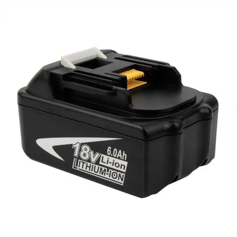 Pour Makita 18V 6.0Ah Li-Ion LXT batterie BL1860 outils électriques remplacement de la batterie ELE ELEOPTION - 1