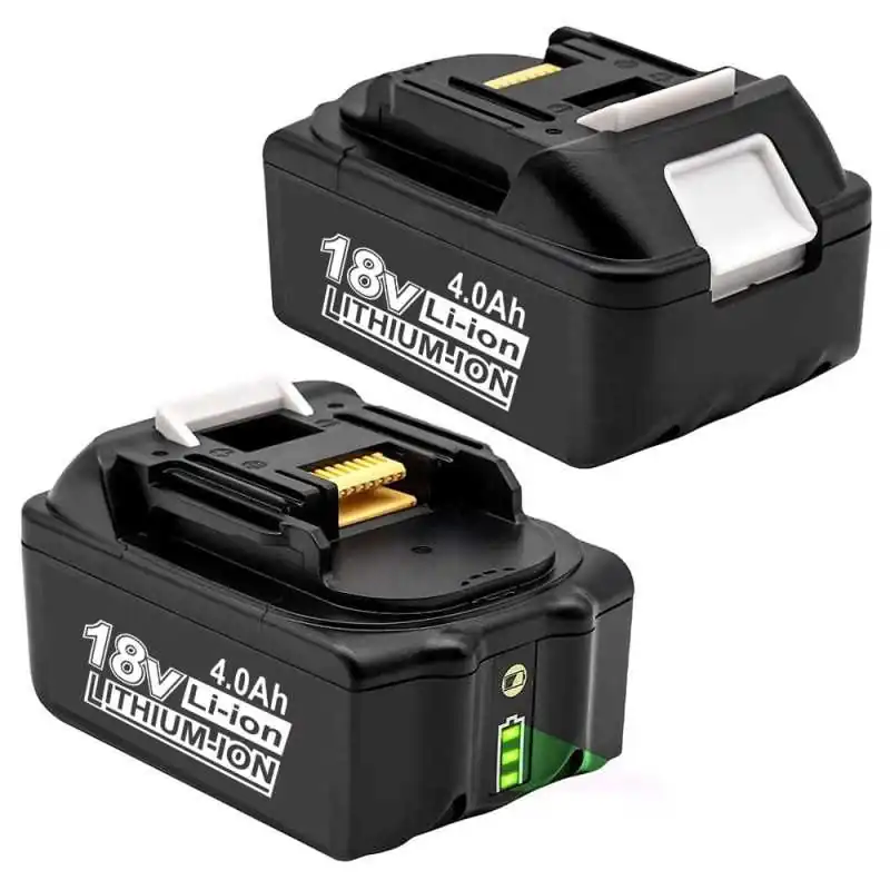 For Makita 18V 4.0Ah BL1840B Lithium-Ion Battery Replacement (Twin Pack) ELE ELEOPTION - 1