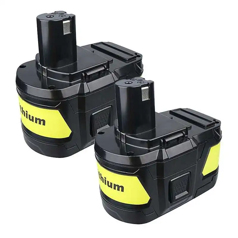 For Ryobi 9.0Ah 18V P108 Lithium-Ion Battery Replacement (Twin Pack) ELE ELEOPTION - 1