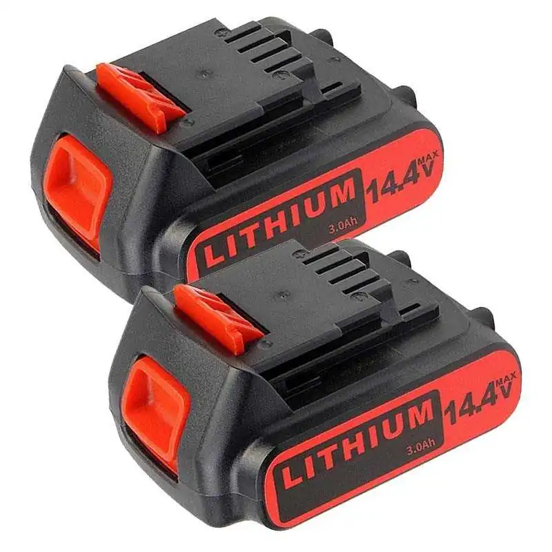 For Black & Decker 3.0Ah/4.0Ah 14.4V BL1514 Lithium-Ion Battery Replacement (Twin Pack) ELE ELEOPTION - 1