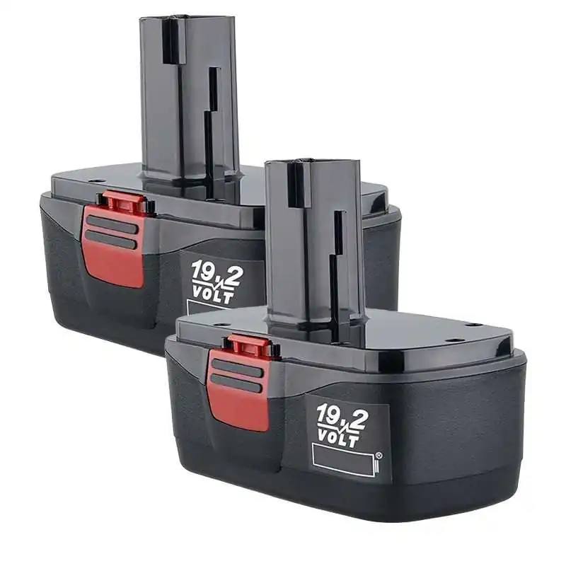 For Craftsman 19.2V 4.8Ah 130279005 Ni-Mh Battery Replacement (Twin Pack) ELE ELEOPTION - 1