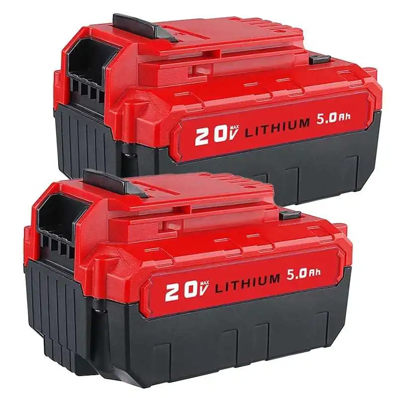 For Porter Cable 20V 5.0Ah PCC685L Li-ion Battery Replacement (Twin Pack) ELE ELEOPTION - 1