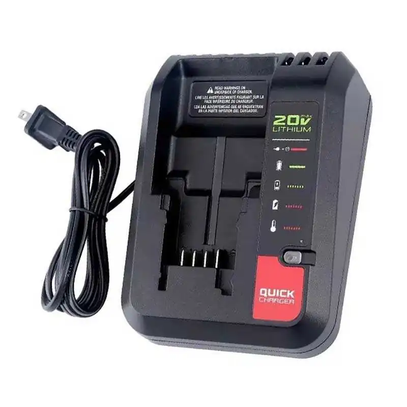 Pour Black & Decker/Porter Cable 10.8V-20V PCC692L remplacement du chargeur de batterie Li-ion ELE ELEOPTION - 1