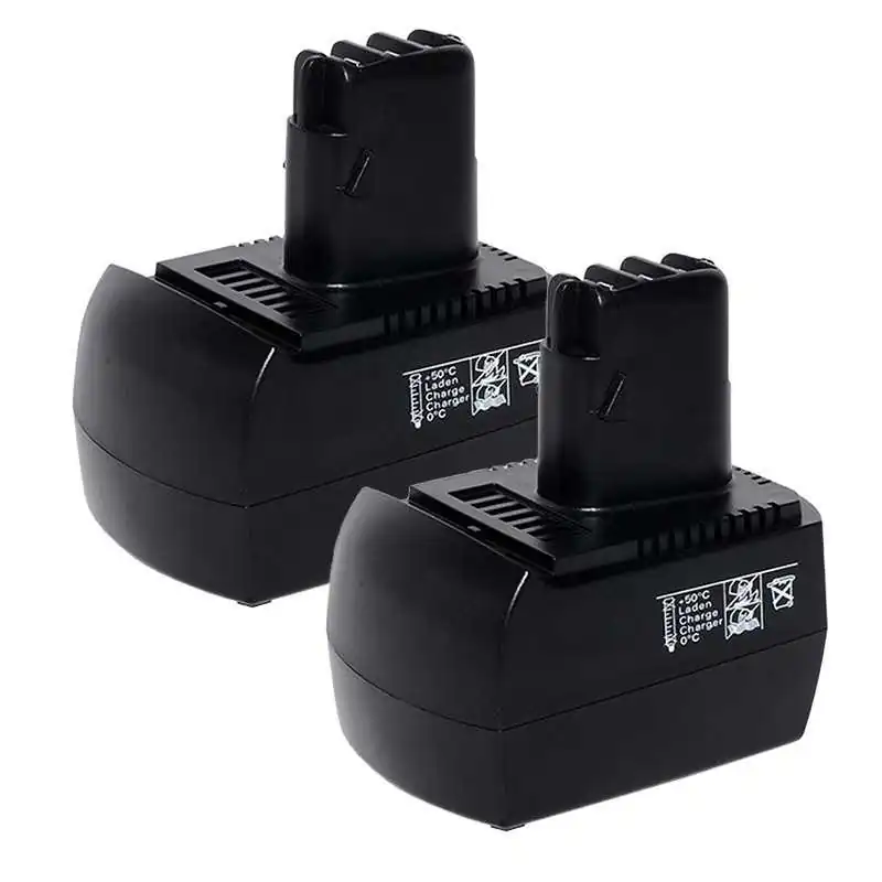 For Metabo 12V 3.0Ah BZ12SP BS12SP Ni-MH Battery Replacement (Twin Pack) ELE ELEOPTION - 1