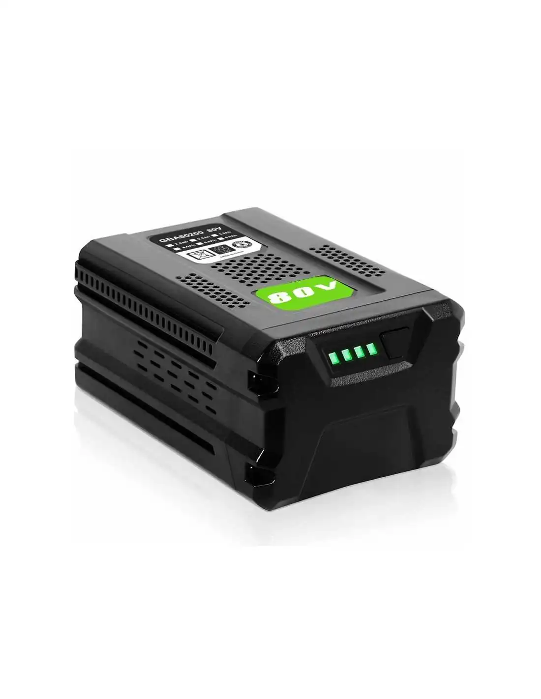 Pour remplacement de batterie au lithium-ion Greenworks 6.0Ah 80V Max GBA80200 GBA80250 GBA80400 GBA80500