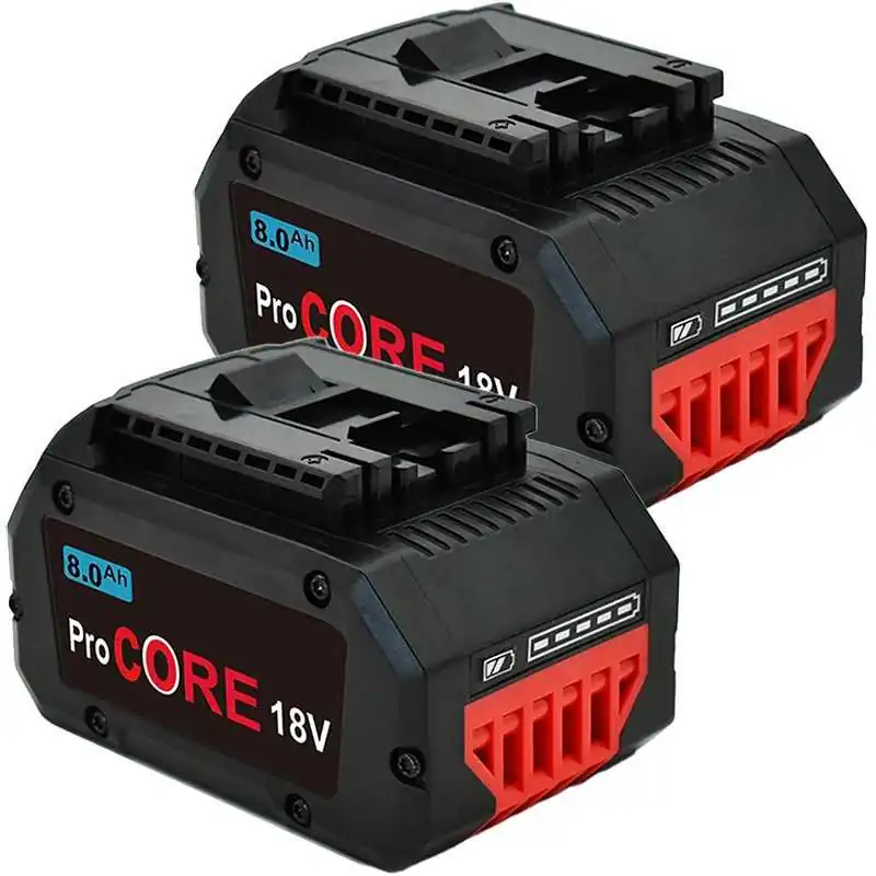 For Bosch ProCORE 18V 8.0Ah Lithium-Ion Battery Replacement (Twin Pack) ELE ELEOPTION - 1