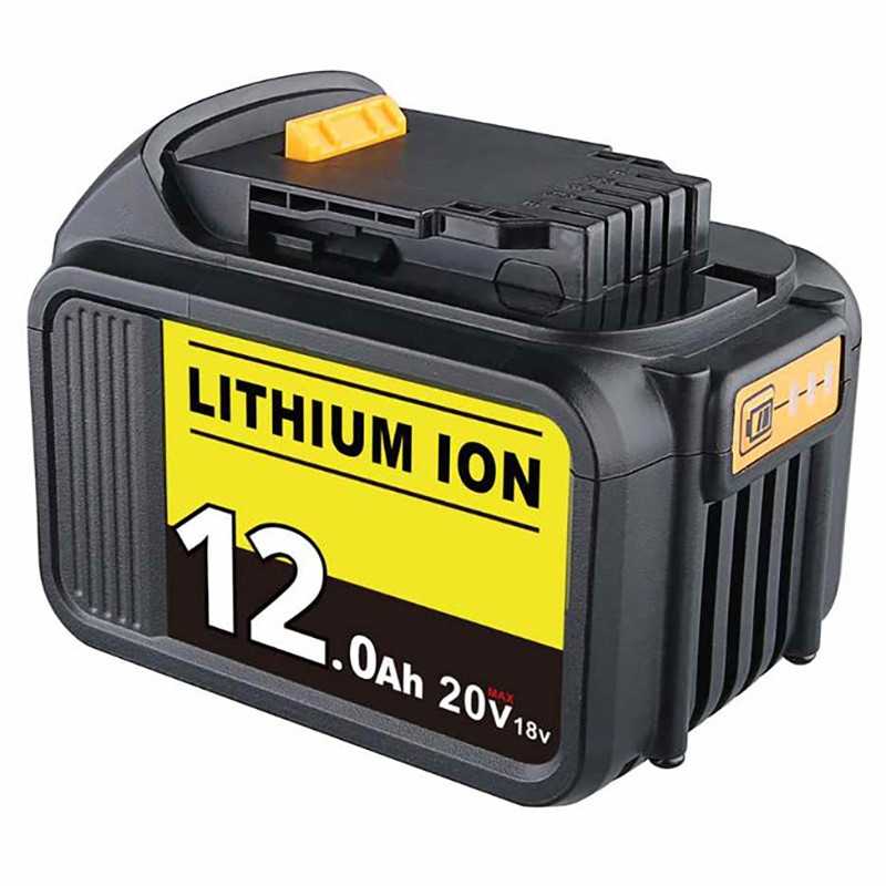 Pour remplacement de batterie Lithium-Ion DeWalt 18V/20V Max 12.0Ah DCB200 ELE ELEOPTION - 1