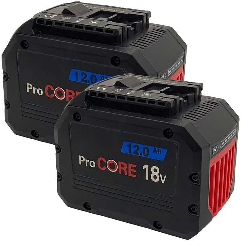 For Bosch ProCORE 18V 12Ah Lithium-Ion Battery Replacement (Twin Pack) ELE ELEOPTION - 1